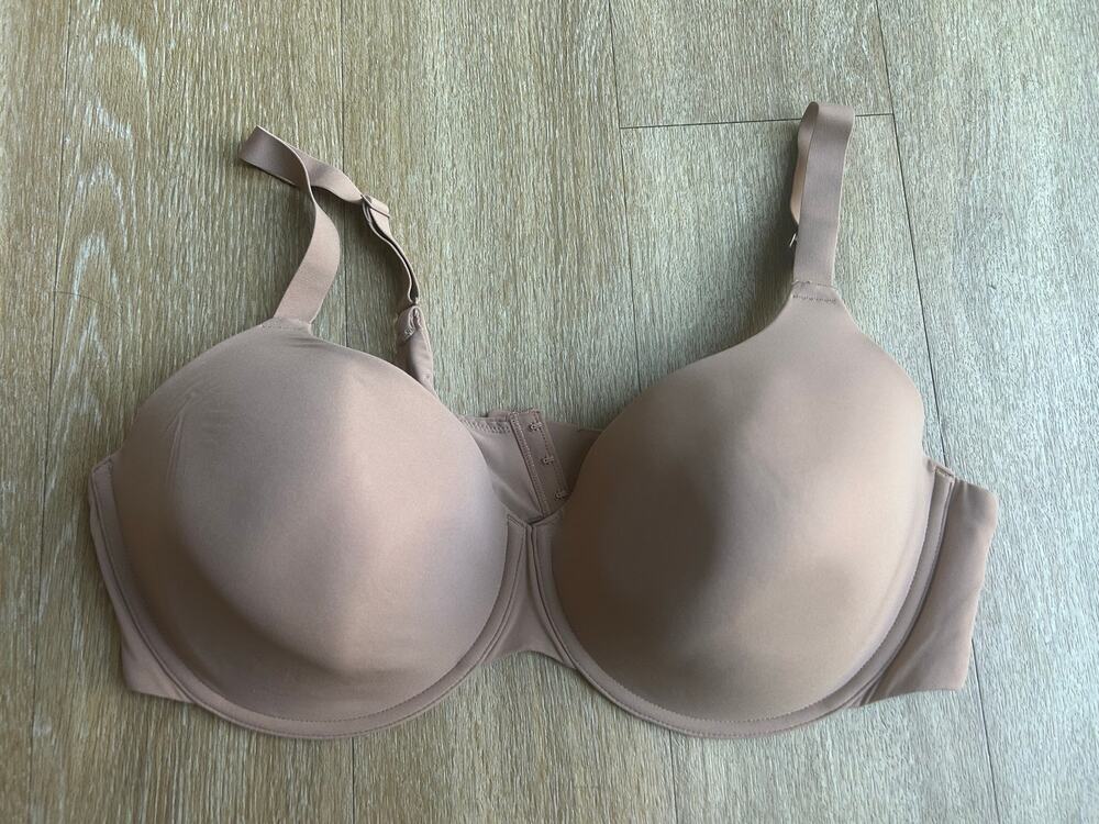 SKIMS Fits Everybody Underwire Bra 44C Nude Tan Smooth T-Shirt Full Coverage Bra